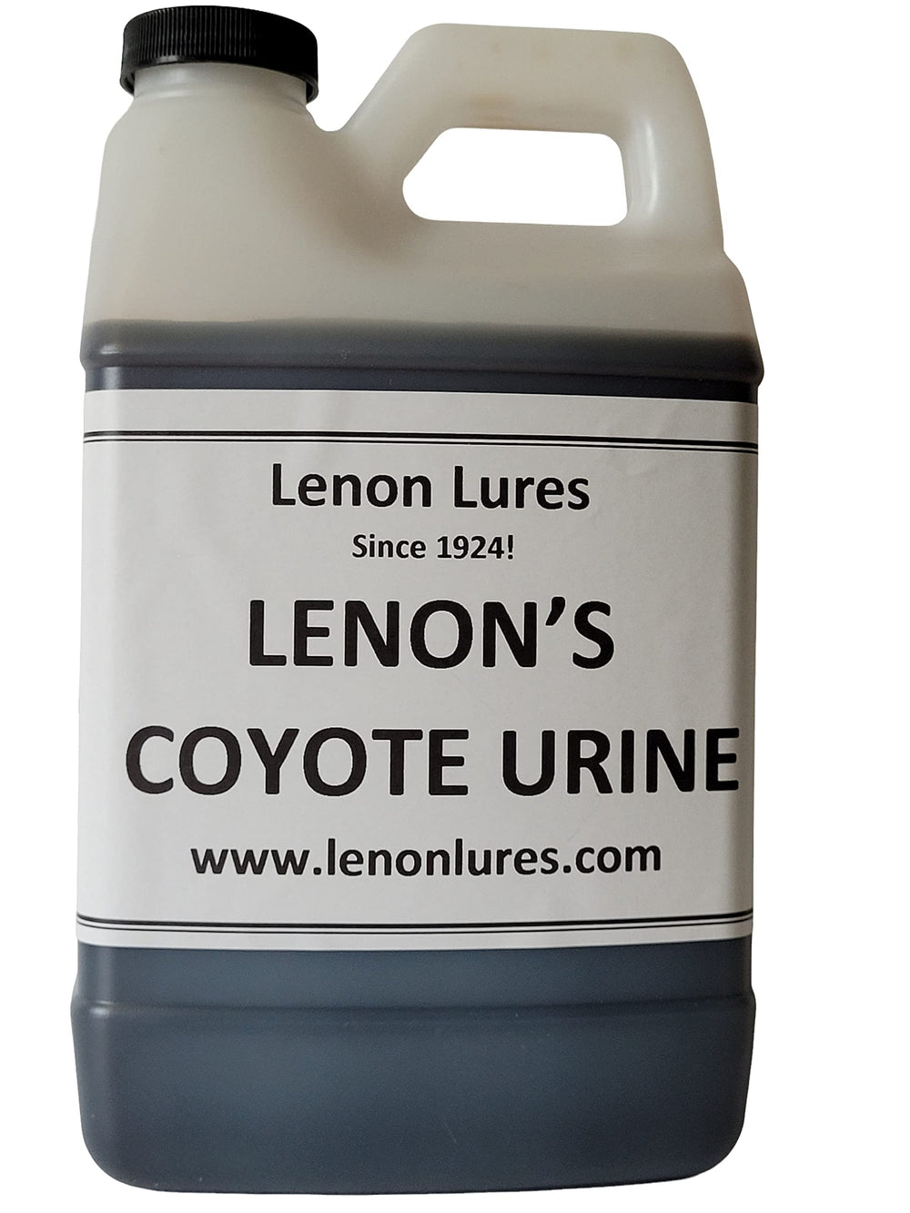 Lenon Lures Coyote Pure Urine bottle, scent-based lure for coyotes and other canines