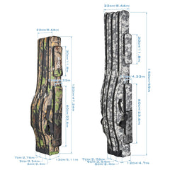 LEOFISHING bag made of durable oxford material protects gear from wear