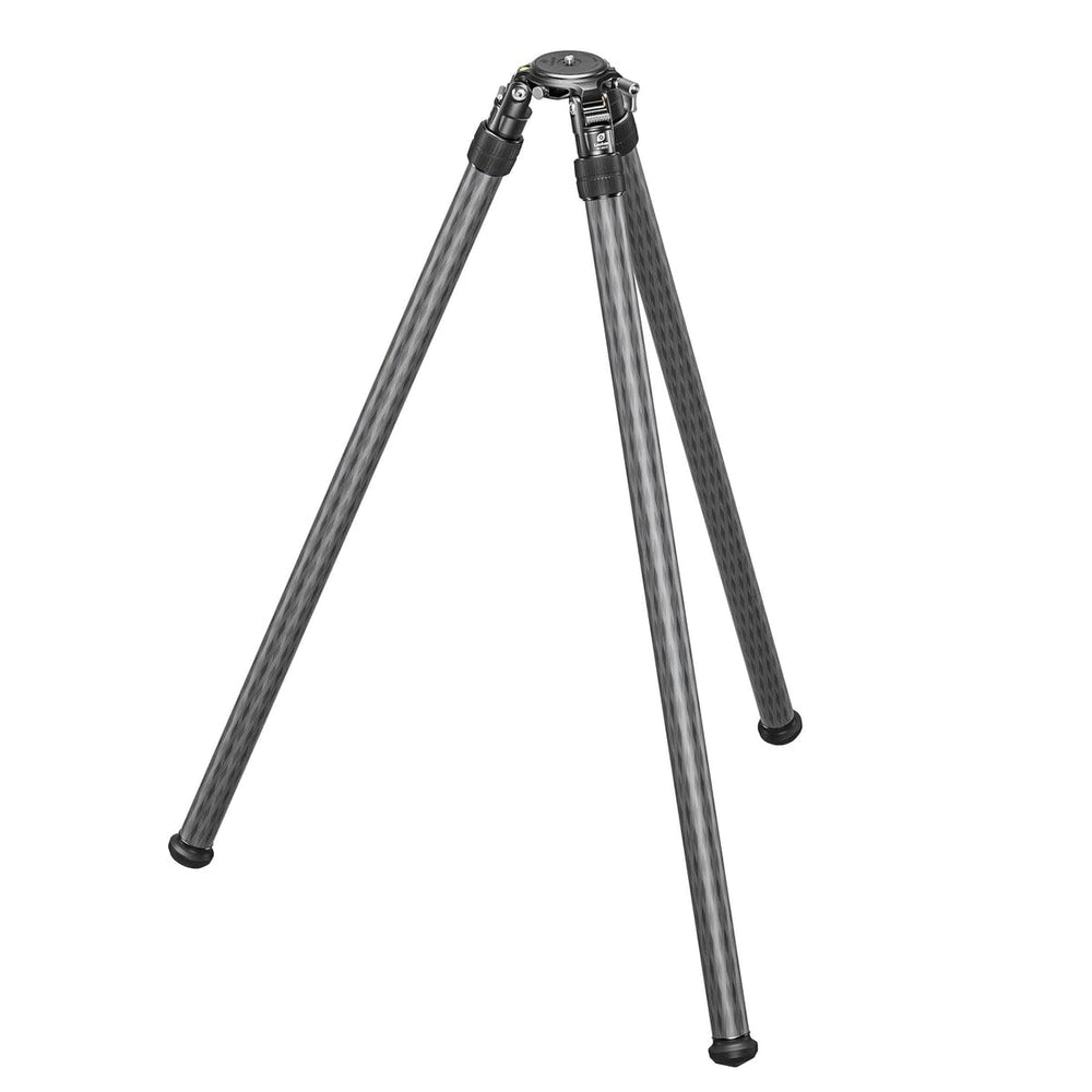 Leofoto SO-282CX inverted leg design enhances stability for varied shooting angles.