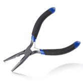 LEONTOOL 5-Inch fishing pliers with hook remover for precise hook removal on freshwater or saltwater