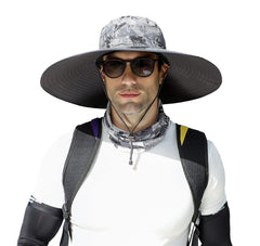 Leotruny wide-brim sun hat overview for outdoor shade and comfort