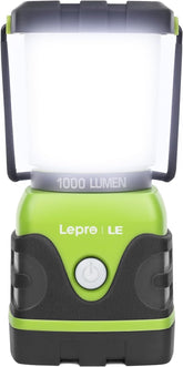 Lepro 1000LM lantern hanging hook enables hands-free campsite lighting.