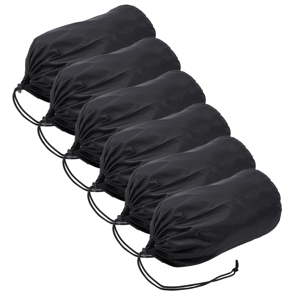 letsinstyle stuff sack 6-pack on shelf keeps gear organized for trips.