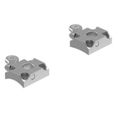 Leupold Browning X-Bolt QR mount base in silver enabling easy scope removal and repeatable zero