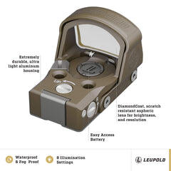 DeltaPoint Pro top battery access simplifies quick power changes in the field