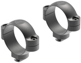 Leupold dual dovetail rings 35mm-high-matte-finish provide sturdy, reliable mounting.