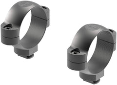 Leupold dual dovetail rings steel-construction-detail deliver durable alignment for repeatable mounting.