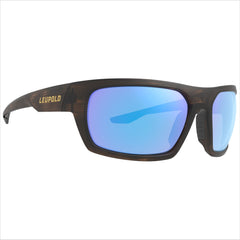 Leupold Packout eyewear with matte tortoise frame offers durable daily wear.