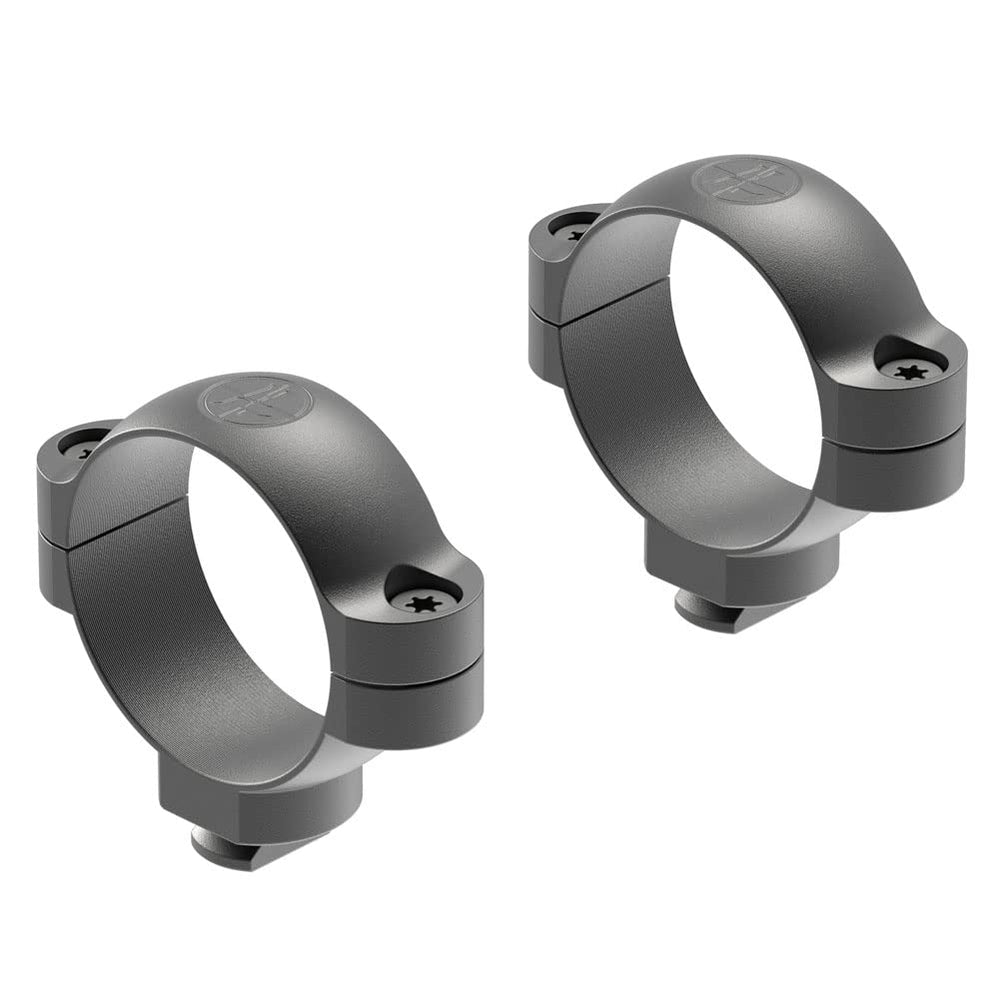 Leupold Quick Release Scope Rings 34mm closeup demonstrates precise fit for rapid reattachment.