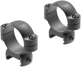 Leupold QR Weaver-Style Rings 30mm Medium Matte front view showcase stability and quick detachment.