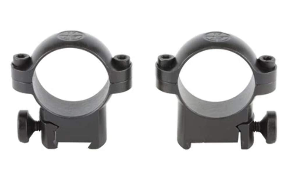 Leupold RM Sako 1-inch Medium Matte ringmount, rugged steel build for hunting reliability.