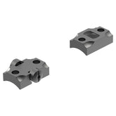 Leupold Standard Two-Piece Scope Base on Ruger American shows rock-solid mounting for accuracy.