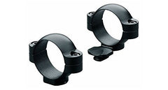 Leupold STD 1in Medium Ext side view emphasizes precise alignment with scope