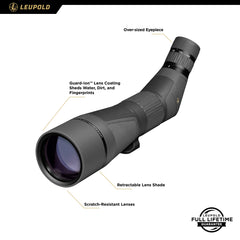 Leupold SX-4 Pro Guide HD DiamondCoat 2 lens for bright, clear images