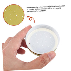 Levemolo beehive water feeder lid facilitates easy replacement and upgrades
