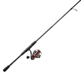 Lew's MACH Jacked 66UL rod close-up highlights HM50 graphite for bite sensitivity