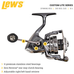 Close-up of the one-piece Tanso Tech frame on Lew's CL300