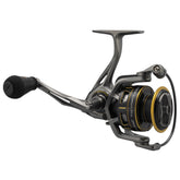 Lew's Custom Pro Speed Spin reel aluminum frame provides rigid strength for long sessions