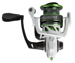 Lew's MACH 1 spinning reel with graphite frame for a lighter, balanced feel.