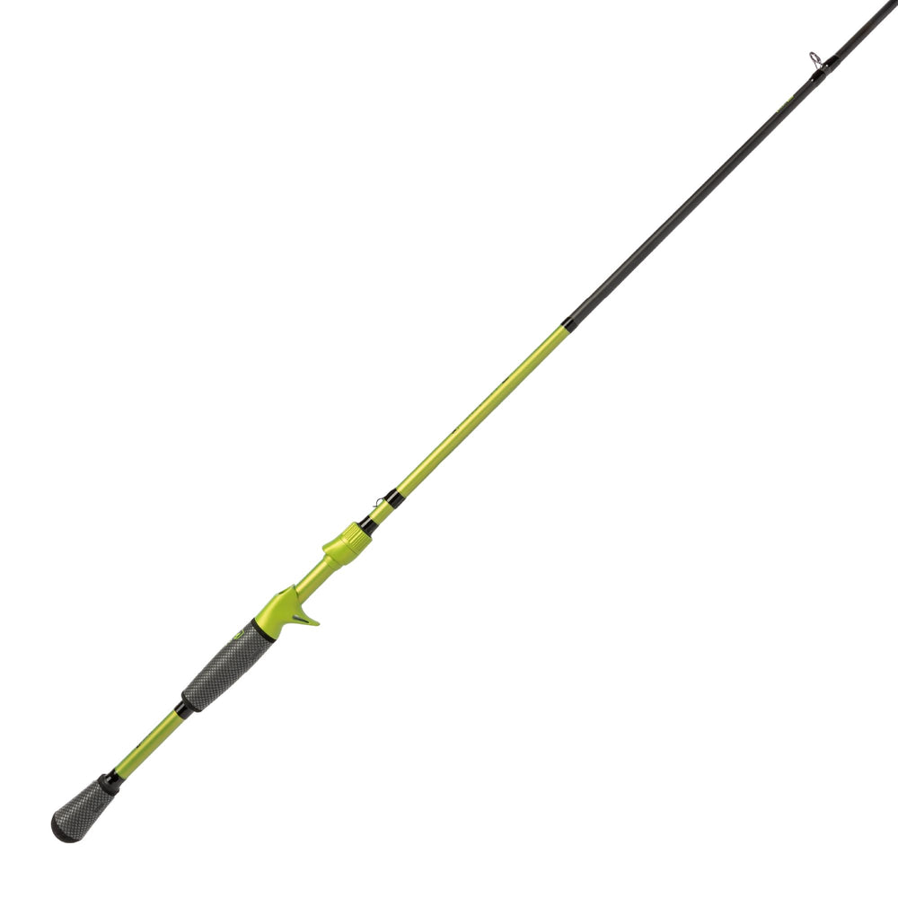 Lew's MACH 2 7'3" Hvy Fast Cast Rod assembled for balanced casting control.