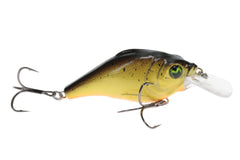 Lew's Mach Bouncer bill closeup shows rattling chamber and lure profile.