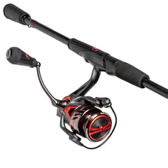 Lew's MACH Jacked 7ft rod in action showing sensitivity for finesse bass fishing.