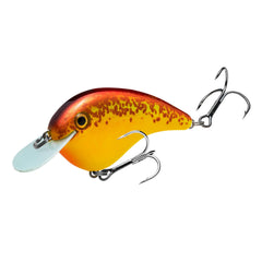 Lew's Sulmo Chick Magnet front view chartreuse copper lure ready for shallow water fishing