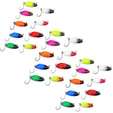 LEZUAN trout spoon 1-3in closeup showing compact size for easy casting