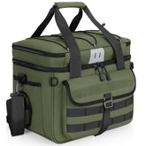 LGAG 30L tackle bag front view shows organized lure and tool storage for quick trips.