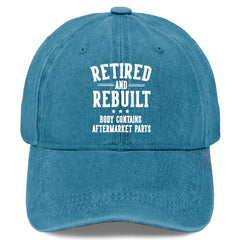 liabiliies adjustable strapback washed cotton cap showing easy fit