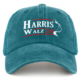 liabiliies funny hat front view in cyan blue, breathable everyday wear.