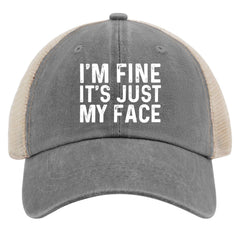 Liabiliies funny trucker hat for women with mesh back, ideal for casual summer wear.