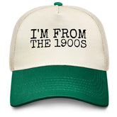 liabiliies im-from-the-1900s hat front view with adjustable strapback for a comfortable fit