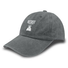 liabiliies Resist The Power hat, side view, breathable cotton for outdoor activities.