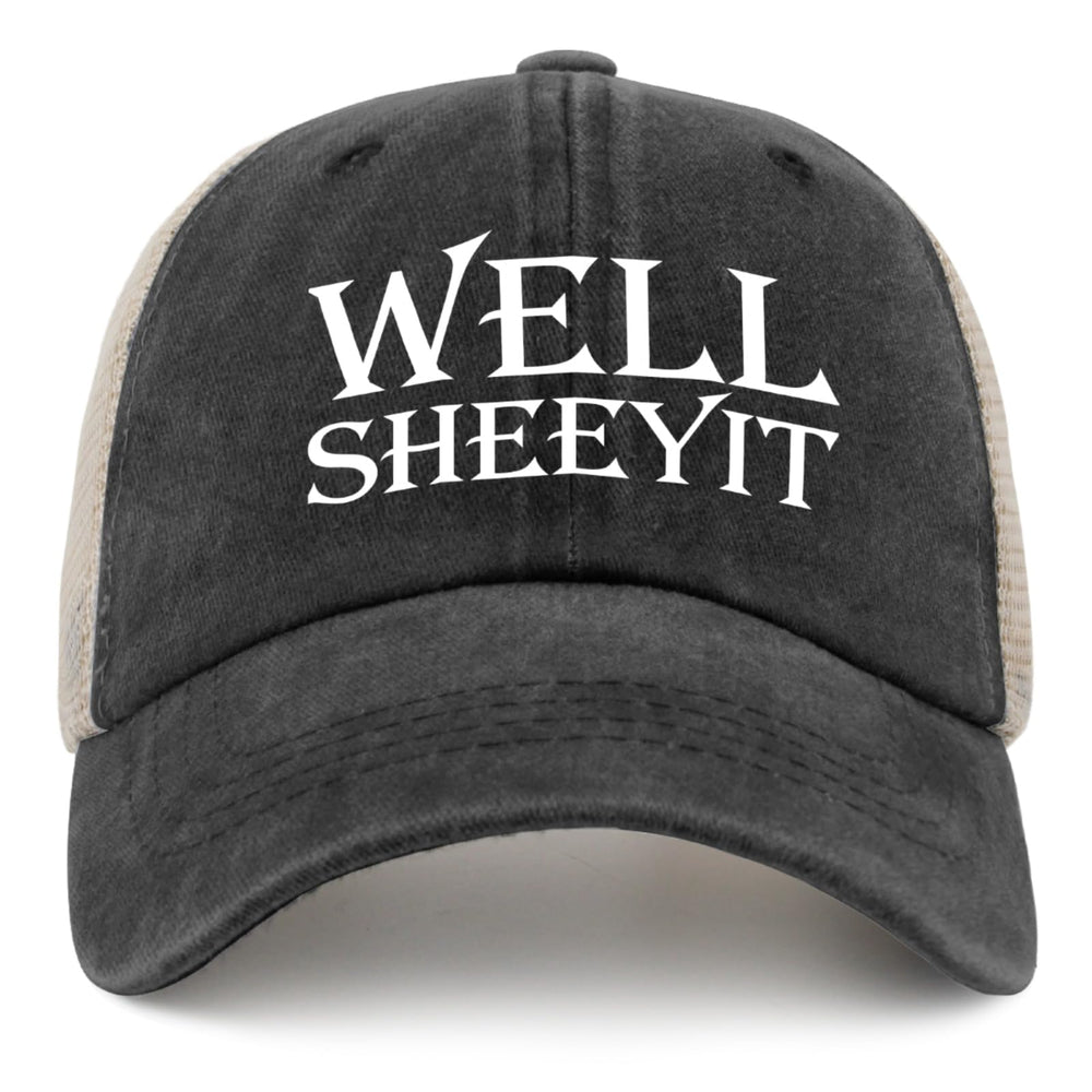 liabiliies Well Sheeyit Hat front view, breathable mesh for daily comfort.