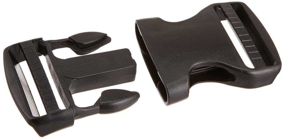 Liberty Mountain Dual Adjust Buckle 2-Inch front view for secure strap adjustment and easy sizing.