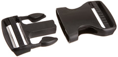 Liberty Mountain Dual Adjust Buckle 2-Inch front view for secure strap adjustment and easy sizing.