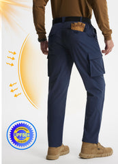 Libin men's hiking pants with 3D knee tailoring for unrestricted movement