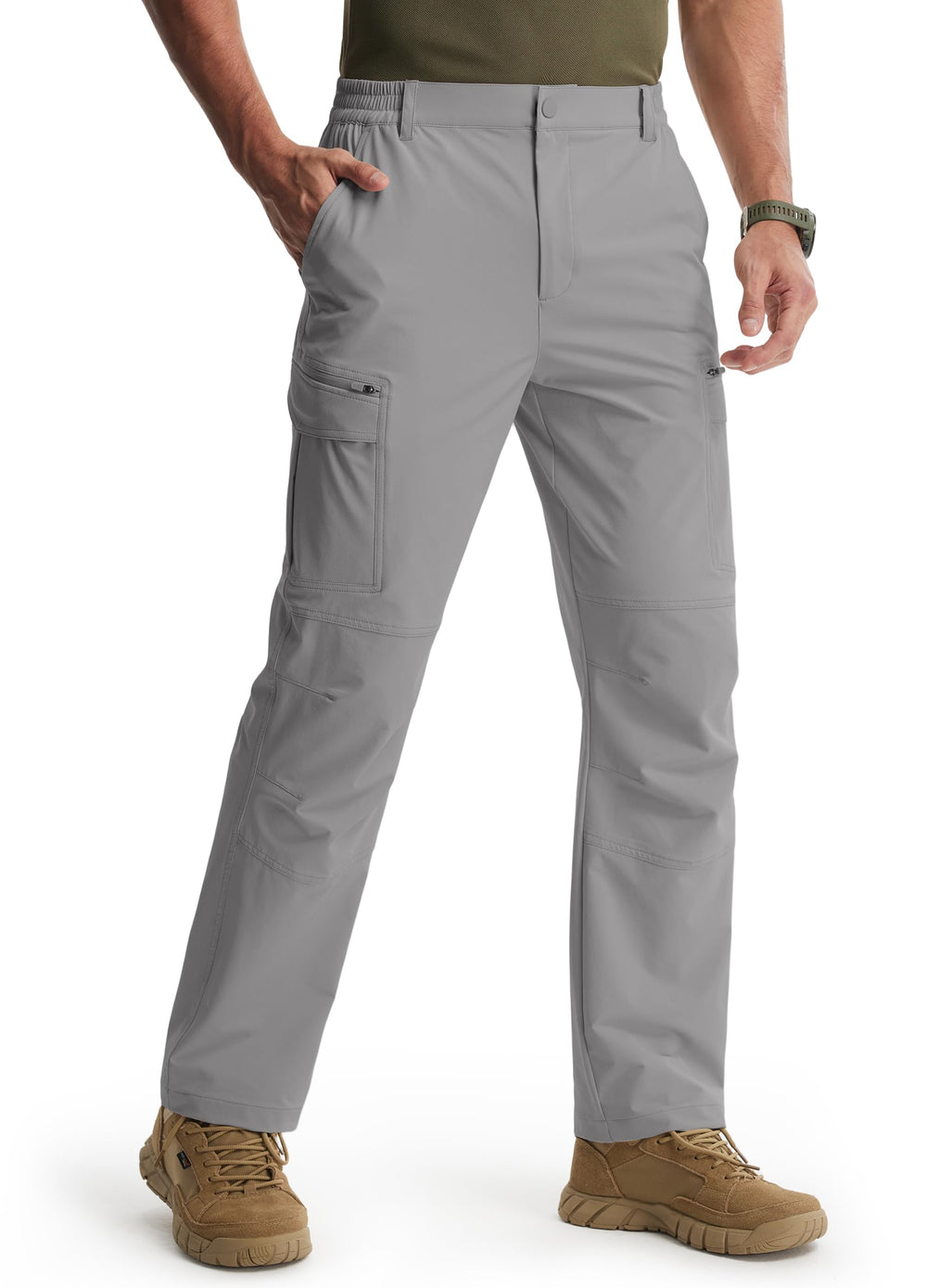 Libin men's hiking pants with front pockets for quick access on trails