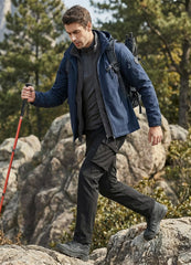 Libin men's hiking pants featuring cargo pockets for organized tool storage.