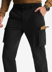 Libin hiking pants showing multiple pockets for secure gear storage on trails