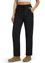 Libin women's hiking pants front view shows quick-dry fabric for outdoor wear