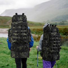 LibSkyln backpack rain cover protects gear in wet conditions.