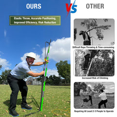 Lichtund slingshot threaded connection ensures stable, repeatable launches for consistent results.