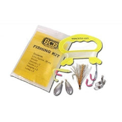 Liferaft Fishing Kit - 3 Pack, Lightweight and Compact Lures for Travel