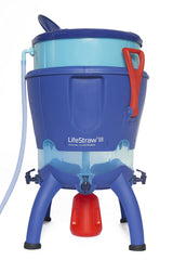 LifeStraw Community purifier front view, enabling large-scale water access.