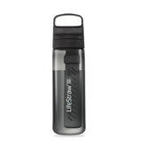 LifeStraw Go Series bottle front view highlights travel filtration for safer water
