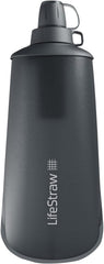 LifeStraw Peak filter membrane demonstrates advanced microfiltration for clean outdoor water.
