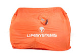 Lifesystems Outdoor Survival Shelter 2P front view provides compact protection for outdoor adventures.