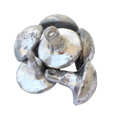 Lifetime 10oz lead mushroom weight sinker for precise depth control and quick descent.